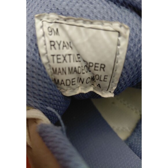 Tretorn Ryan Sneakers Color Block Blue/Orange/Cream Men's Size 9 - Picture 7 of 9